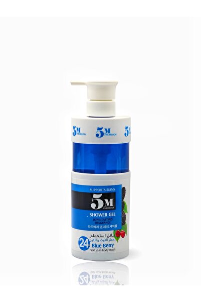 Million 5 سائل استحمام بعطر التوت والكرز 500مل