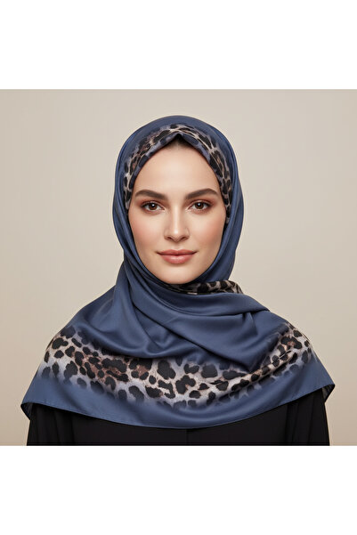 Bonjela شال ناعم وأنيق بتصميم نمط الفهد على الموضة