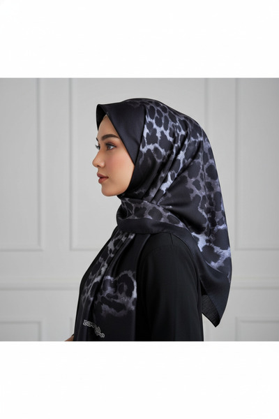 Bonjela Soft Elegant Leopard Patterned Fashion Trend Shawl 70 X180