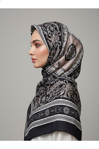 LadyCoco Soft Cotton Circle Patterned Shawl