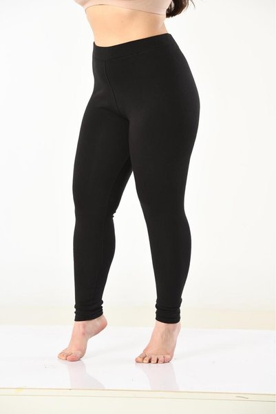 DynamicLeggings سروال نسائي دافئ من القطن الحراري للشتاء