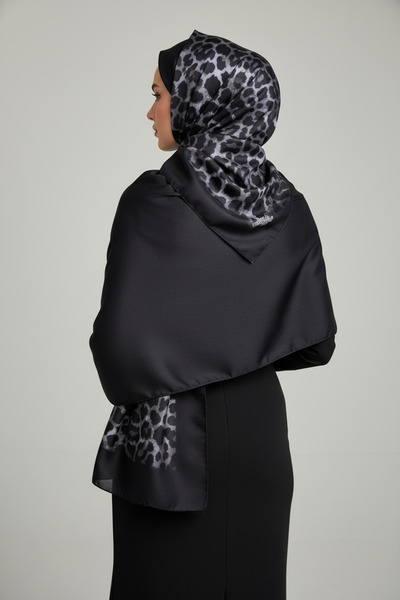 Bonjela Soft Elegant Leopard Patterned Fashion Trend Shawl 70 X180