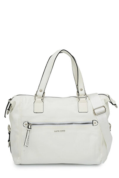 David Jones Γυναικεία Τσάντα ώμου Λευκή