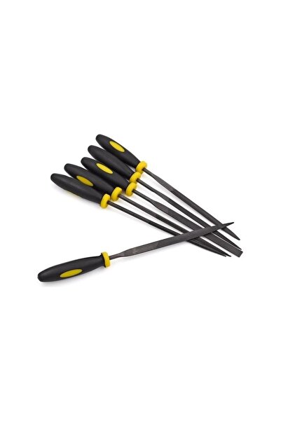 Genel Markalar 6 Parça Mini Eğe Seti İğne Model Demir Ahşap Metal Törpü Eğe