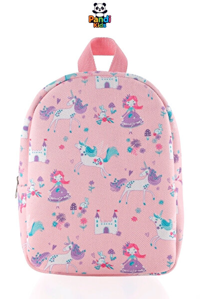 Pandi Kids Unicorn Perili Kreş Anaokulu Çocuk Sırt Çantası 0-8 Yaş