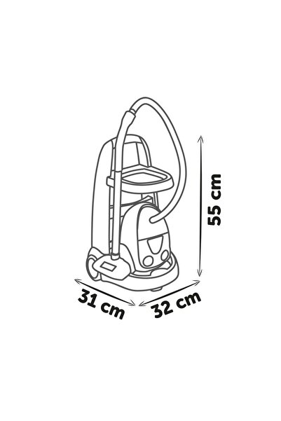 Smoby Cleaning set toy with trolley and vacuum cleaner, Smoby, Rowenta