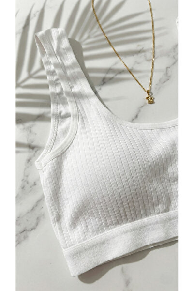 underwear bodyway Πλεκτό μπουστάκι με χοντρές τιράντες και κορδόνια (Υψηλή ελ...