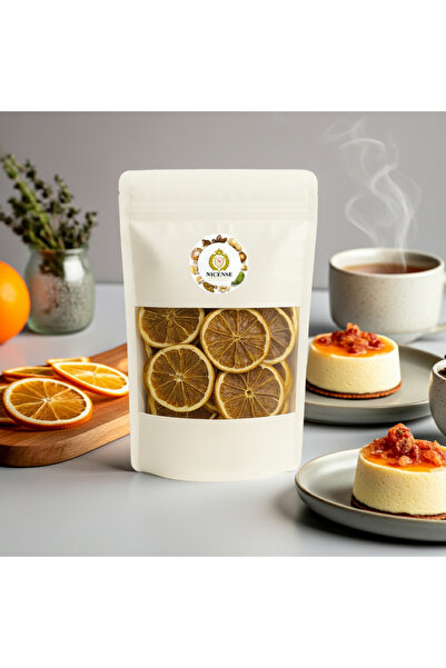 nicense شرائح برتقال مجففة فاخرة للشاي والخبز والتزيين والوجبات الخفيفة 1 كجم