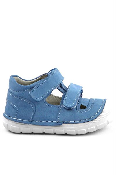 Rakerplus Ruby Genuine Leather Blue Summer First Step Shoes