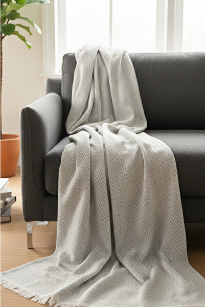 Shadro Textile أريكة قطنية مزدوجة الجوانب، أريكة سرير، غطاء أريكة شال / تصميم أنيق 170x210