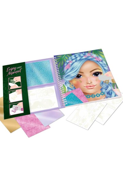 Top Model TOPModel Stick & Shine - Coloring Book0412470_A