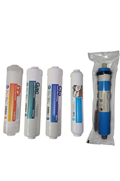 urasu arıtma kapalı kasa su arıtma 5 li filtre seti