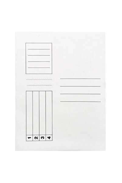 OEM Dosar plic carton alb 10 buc/set