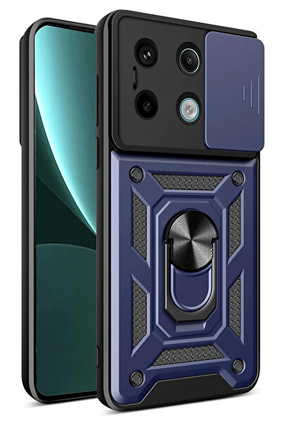 NewFace غطاء سيليكون RDBYDN متوافق مع هاتف شاومي ريدمي نوت 13 برو مع حلقة عدس...