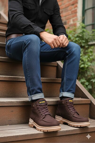 Bulldozer 250015 Зручний оригінальний виріб Нубук Натуральна шкіра Чоловічі черевики