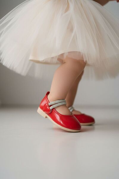 PATİK BEBE kız taslı babet