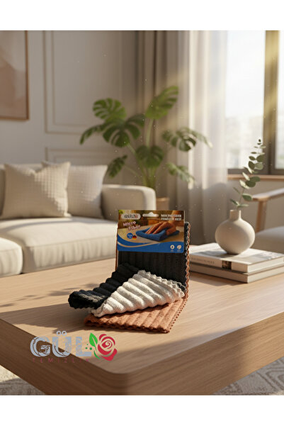 GÜL TEMİZLİK Dekor 3’lü Bez (30X30CM)