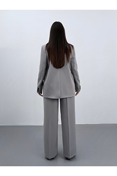 ossons Limitált kiadású dzseki mellény Palazzo nadrág 3 részes öltöny