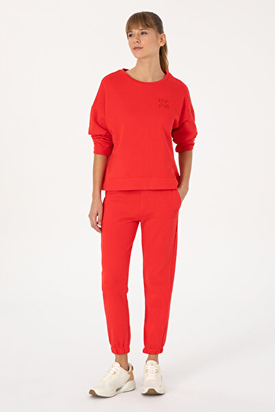 U.S. Polo Assn. Women's Red Jogger Sweatpants 50313591-Vr030