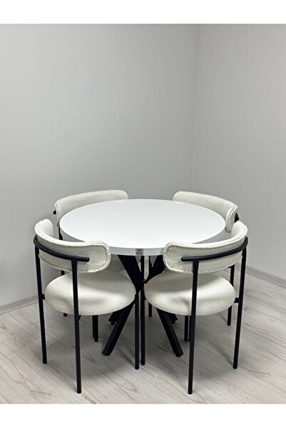 SENDİRA Elısa 4kişilik Mutfak Masası Takımı Teddy01