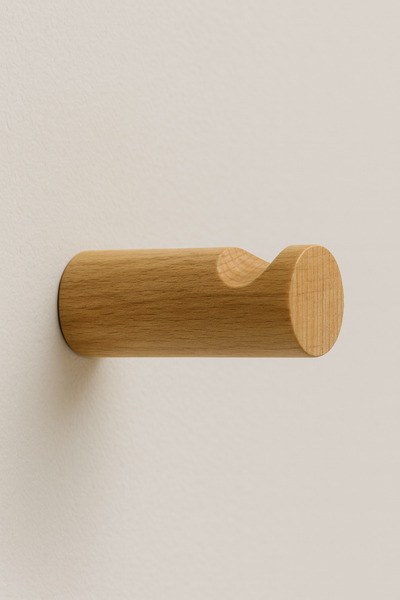 od orient design Naturel - İskandinav Stili Ahşap Askı