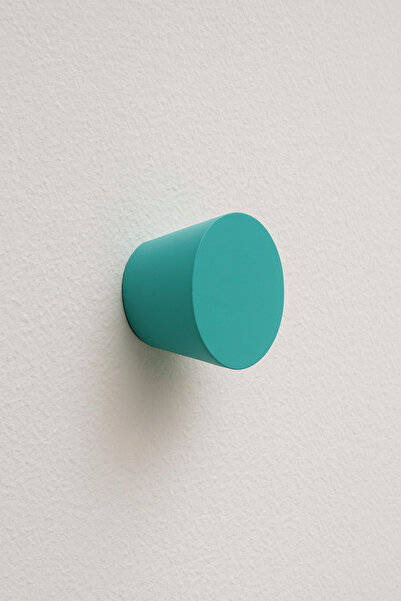 od orient design Gök Mavisi - İskandinav Stili Ahşap Koni Askı