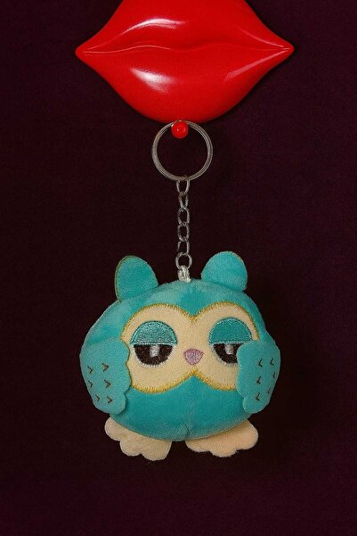 Şirin Peluş Baykuş Anahtarlık – Sevimli Tasarım