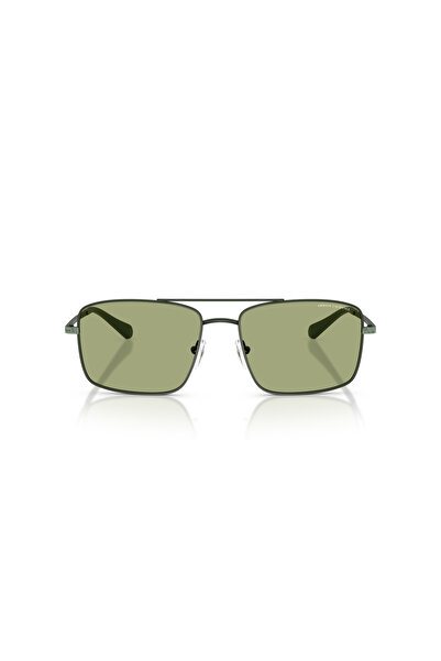 Armani Exchange Man Pilot Sunglasses- Ax 2054s - Lense Size:57mm - Matte Dark Green