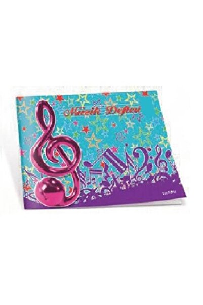 ÇINAR DEFTER دفتر موسيقى بغلاف كرتوني صغير من شركة سينار، 30 ورقة، عبوة من 12...