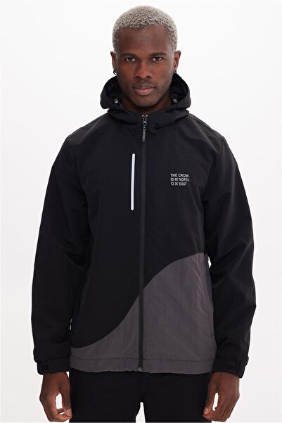 The Crow AMSTERDAM Siyah YAĞMURLUK