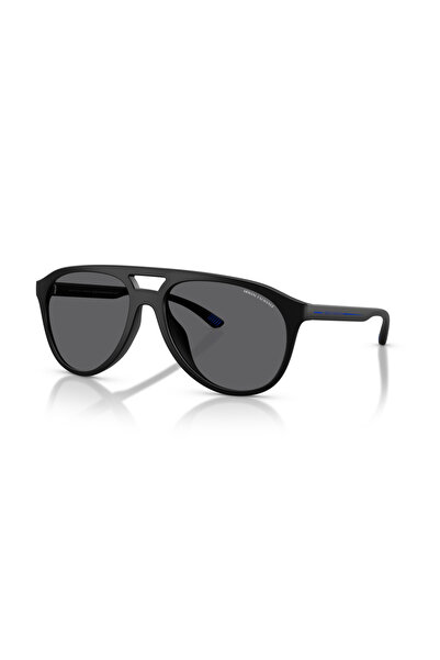 Armani Exchange Man Pilot Sunglasses- Ax 4156su - Lense Size:59mm - Matte Black