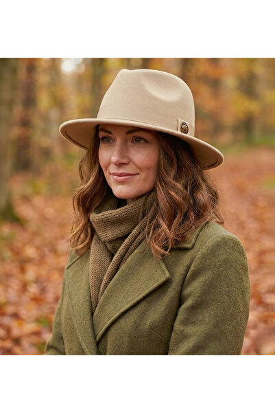 OnMyHead Ecru Panama Fedora Hat