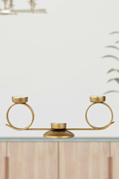 Begüsa Lumina 3.lü Tealight Mumluk Eskitme