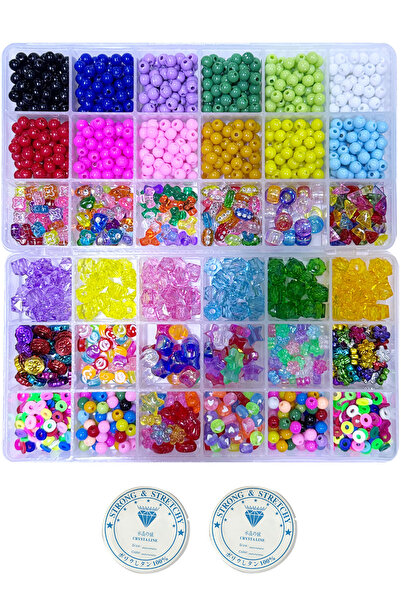 Pony Hobby 2 Adet 18'li Kutuda Çocuklar Için Mega Takı Yapma Hobi Seti Eğlenc...