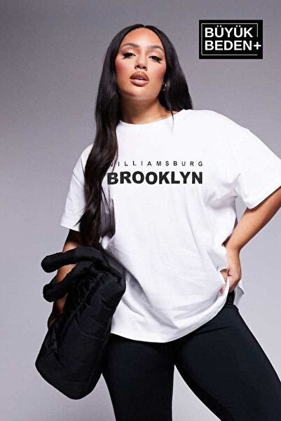 Superlife Γυναικείο μπλουζάκι με στάμπα Willams.Brooklyn με λαιμόκοψη SPR25BTSK15