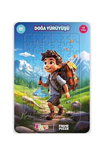 BToys لغز للأطفال مكون من 60 قطعة، رحلة إلى الطبيعة 9109