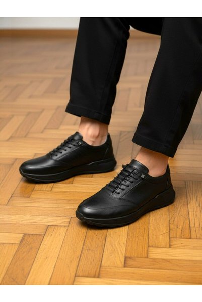 MAGIC SHOES Men's Inside and Outside Fully Genuine Leather Ultra Orthopedic Casual Shoes