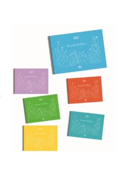 Gıpta Eco Picture Notebook Plastic Cover Spiral 23X35 25 Sheets