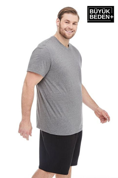 Superlife Men's Large Size Crew Neck T-Shirt Sprbts10