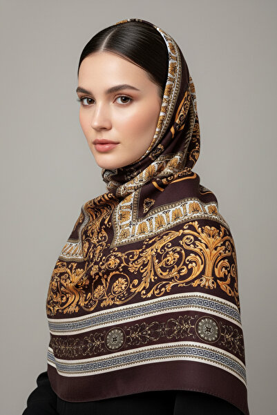 LadyCoco Soft Cotton Circle Patterned Shawl