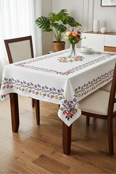 cacao home Față de masă colorată, fără probleme, cu imprimare digitală, rezis...