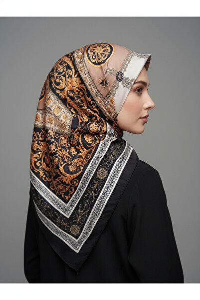 LadyCoco Soft Cotton Circle Patterned Shawl