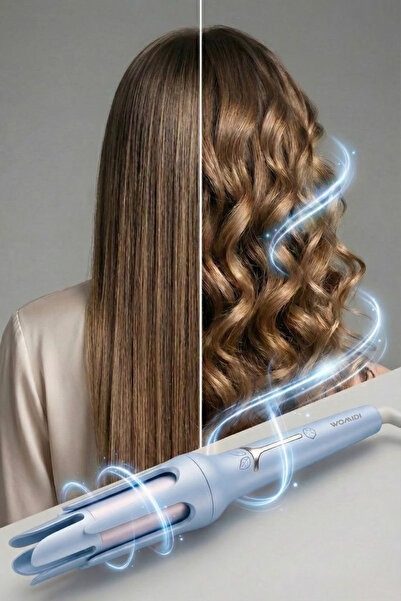 womidi Automatic Hair Curler – Automatic Curling Iron Hair Styler 10 Sec Fast Heating, 170-220 ° C