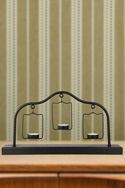 Begüsa Salina 3.lü Mumluk Siyah