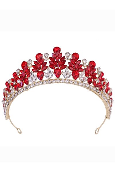 Generic Queen Tiara - Rhinestone Crystal Plated with Platinum and Gold
