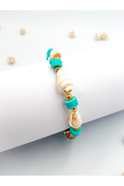 Stella Fortis 🐚   Natural Seashell Women's Bracelet |   Gold Detailed