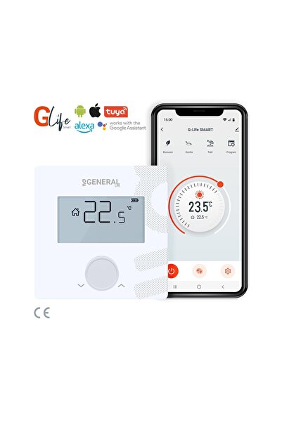 GENERAL Life Mitra HT26s Rf Smart Kablosuz Wi-fi Akıllı Oda Termostatı