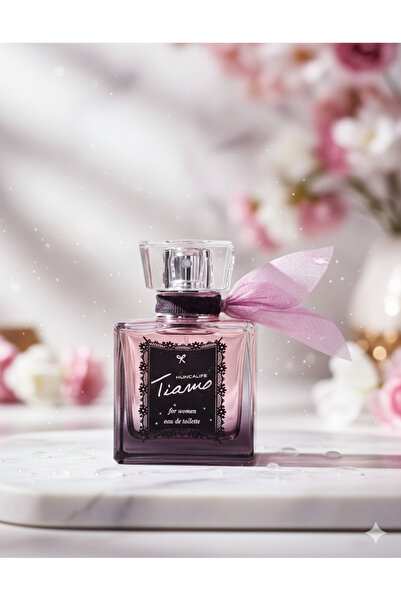 Huncalife Tiamo Kadın Parfümü Edt 50 Ml – ( KUTUSUZ ) Çiçeksi ve Meyvemsi Kok...