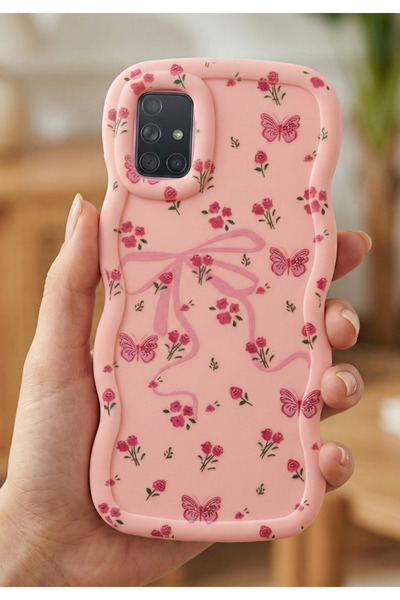 Rivor غطاء متوافق مع هاتف سامسونج جالاكسي A31 مصنوع من السيليكون مع شريط بارز...