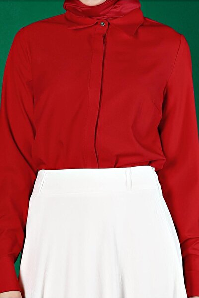 Alvina Hidden Button Blouse 43373